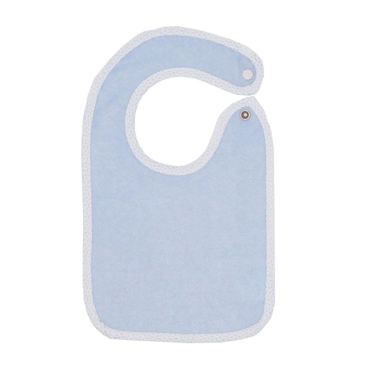 Lot de 2 bavoirs naissance plastifiés Bleu - 