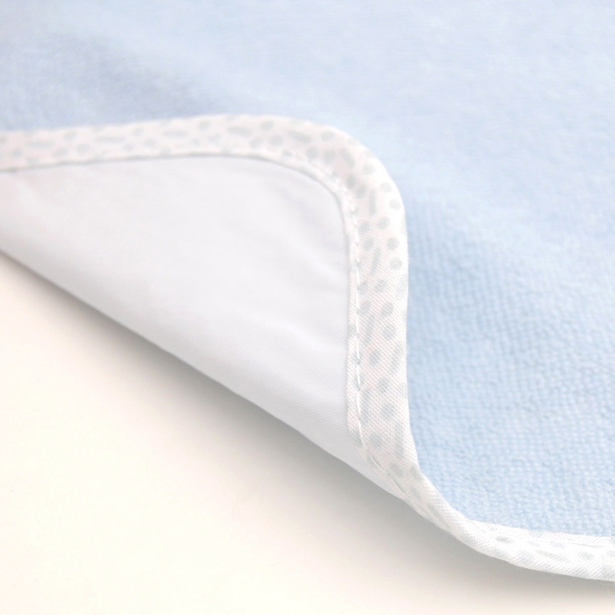 Lot de 2 bavoirs naissance plastifiés Bleu - 