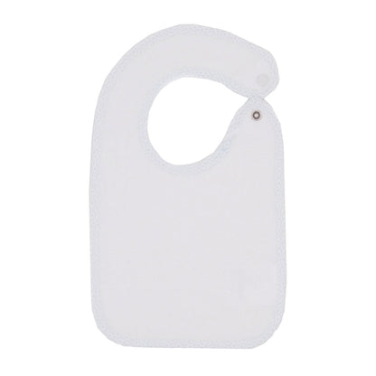 Lot de 2 bavoirs naissance plastifiés Bleu - 