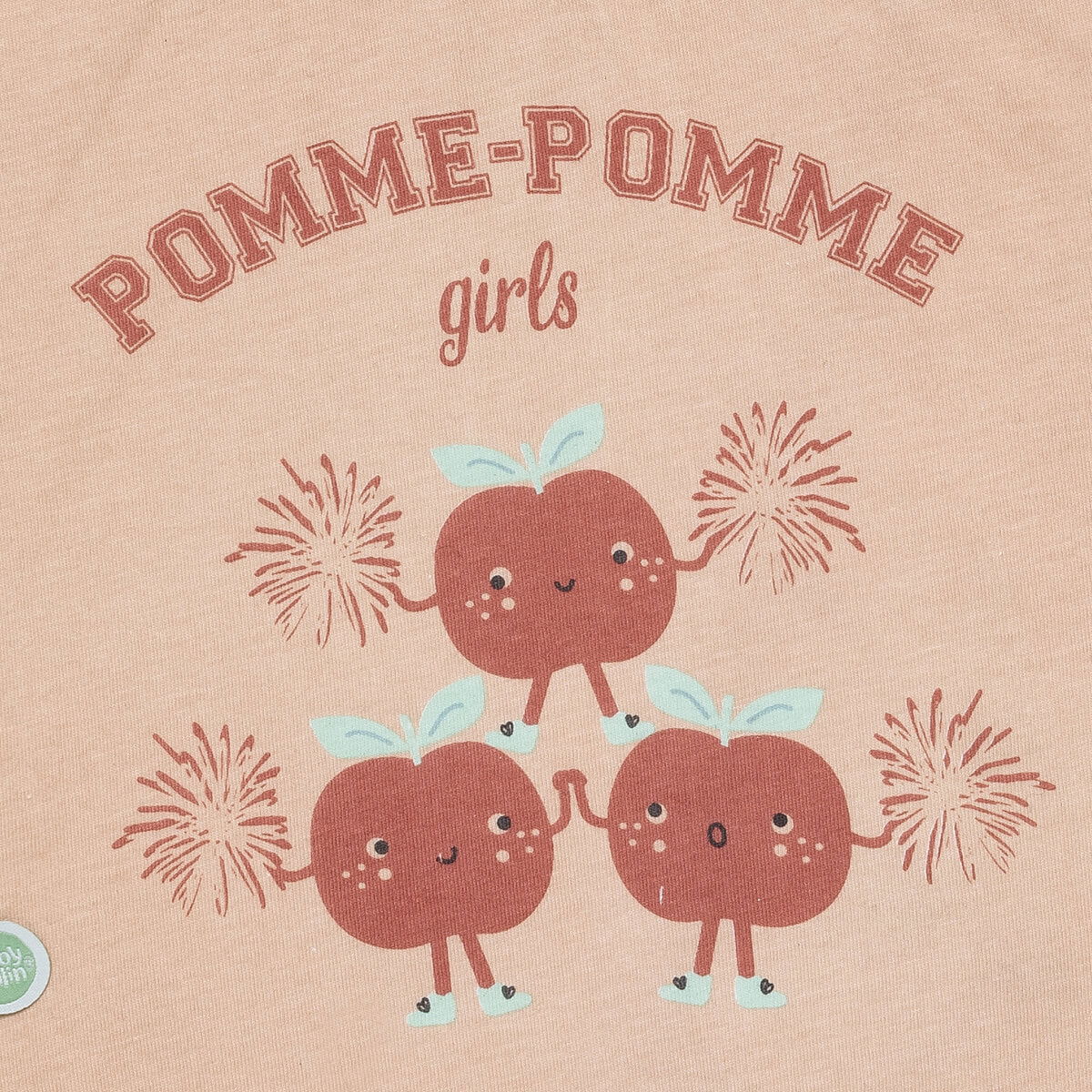 Lot de 2 bavoirs passe-tête 6 mois - Smoothie - 