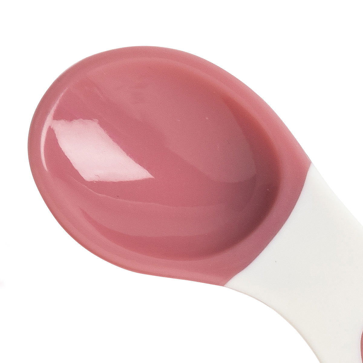 Lot de 2 couverts bébé ergonomiques roses 4 mois - 