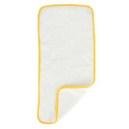 Lot de 2 serviettes à scratch pour matelas à langer Luxe - Jaune - 