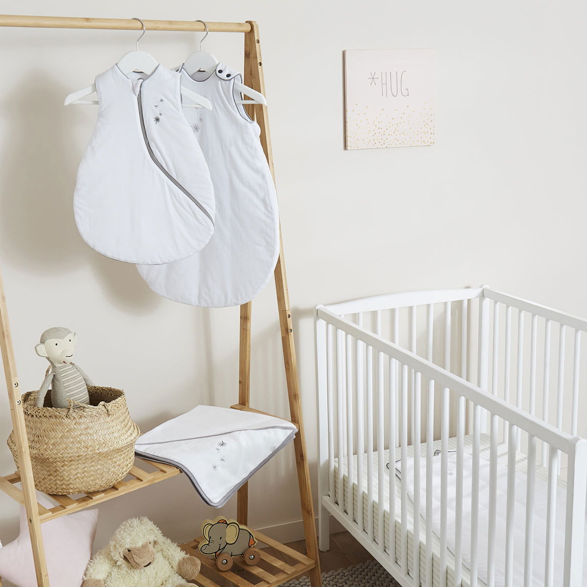 Lot de 3 bavoirs bio Jeune Pousse - naissance - BB Malin