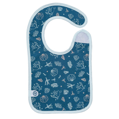 Lot de 3 bavoirs naissance 17x29 cm - Seaside Romance - BB Malin