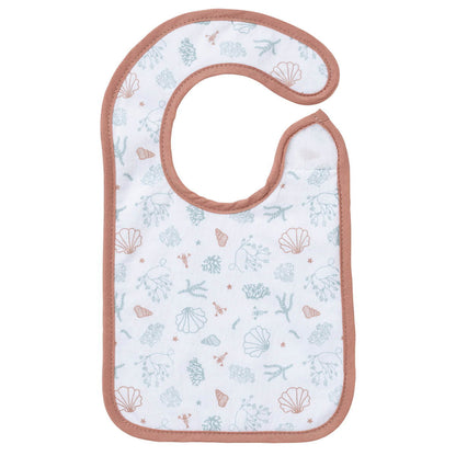 Lot de 3 bavoirs naissance 17x29 cm - Seaside Romance - BB Malin
