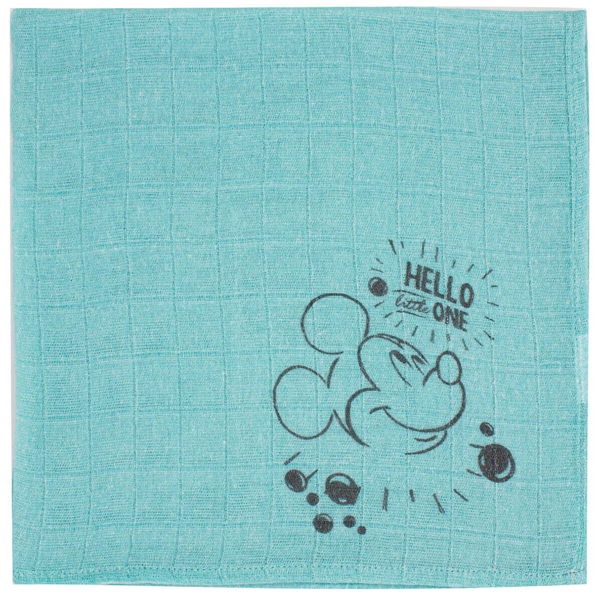 Lot de 3 langes Mickey Little One - 60x60 cm - BB Malin