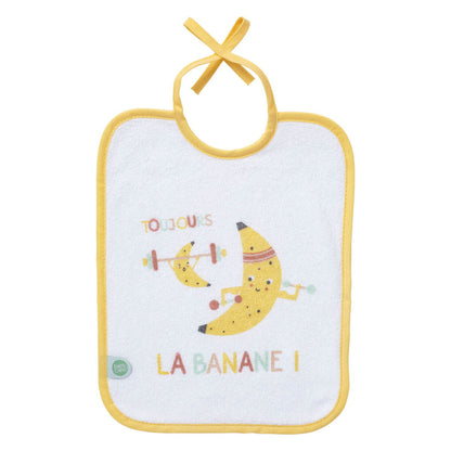 Lot de 5 bavoirs naissance 20x25 cm - Smoothie - BB Malin