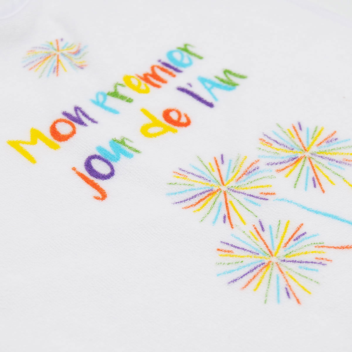 Lot de 7 bavoirs à lacets Mes premières fois - 6 mois - 
