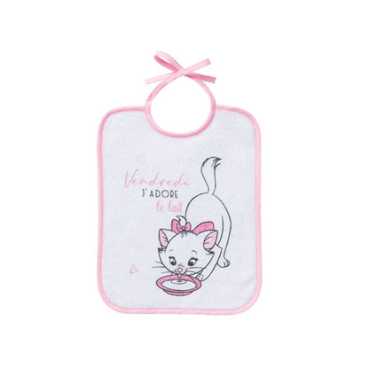 Lot de 7 bavoirs journaliers naissance Marie - BB Malin