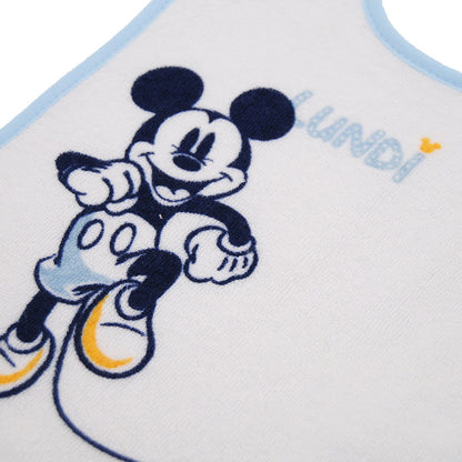 Lot de 7 bavoirs naissance Disney Classic Mickey - BB Malin