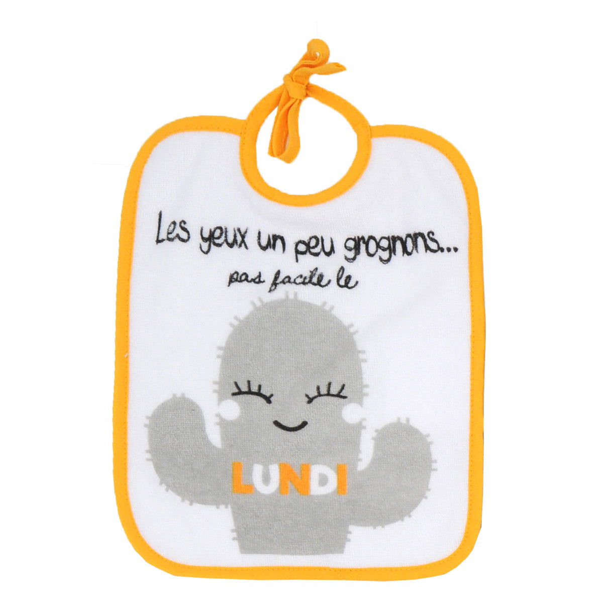 Lot de 7 bavoirs naissance semainiers - BB Malin