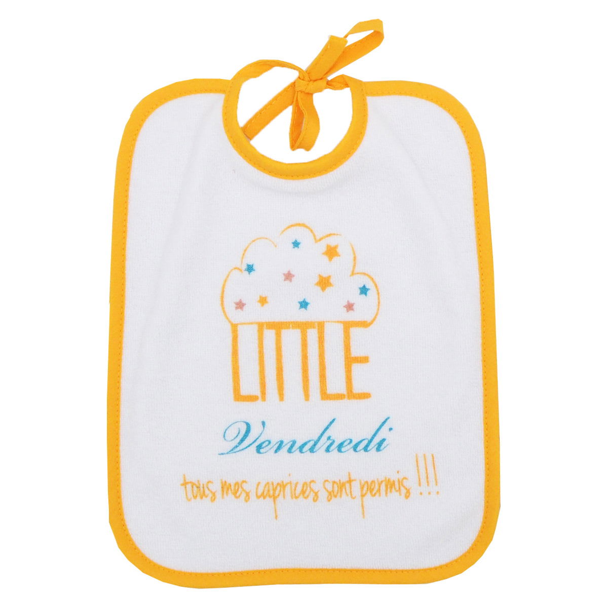 Lot de 7 bavoirs naissance semainiers - BB Malin