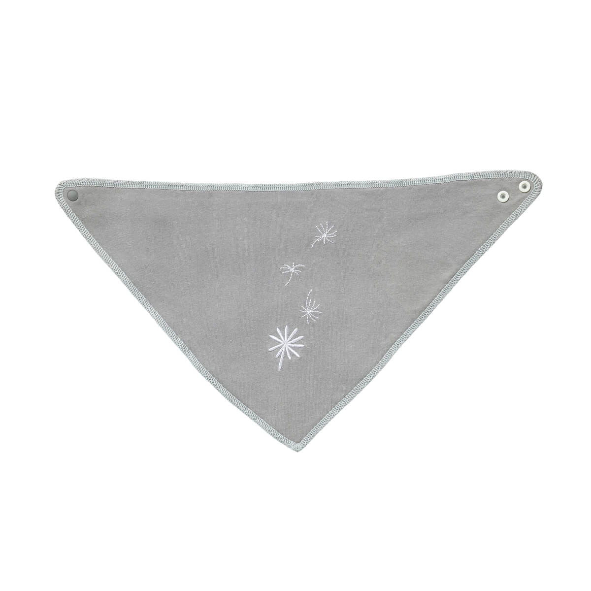 Lot de 2 bavoirs naissance bandana Jeune Pousse - Bio - 