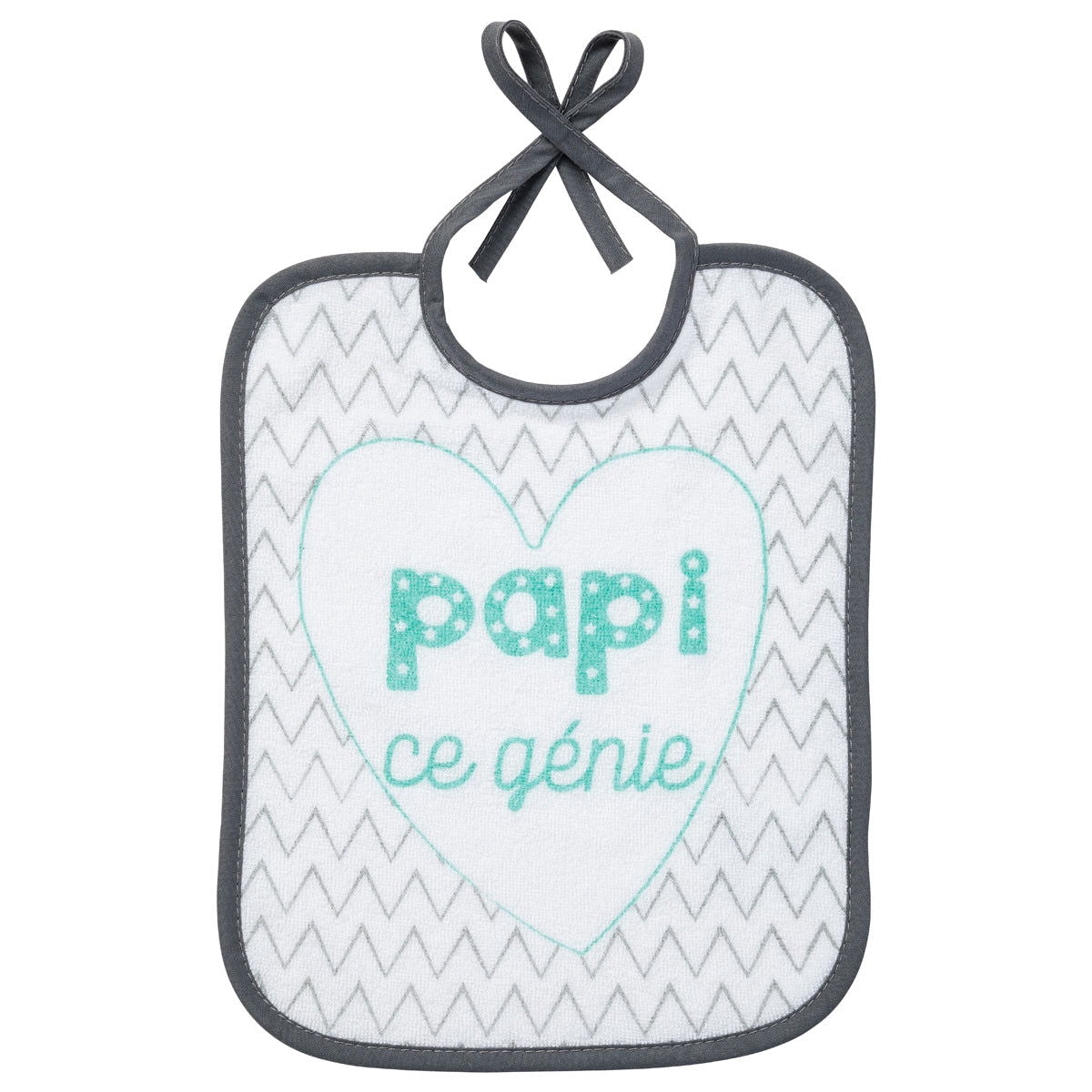 Lot de 5 bavoirs naissance Famille - 