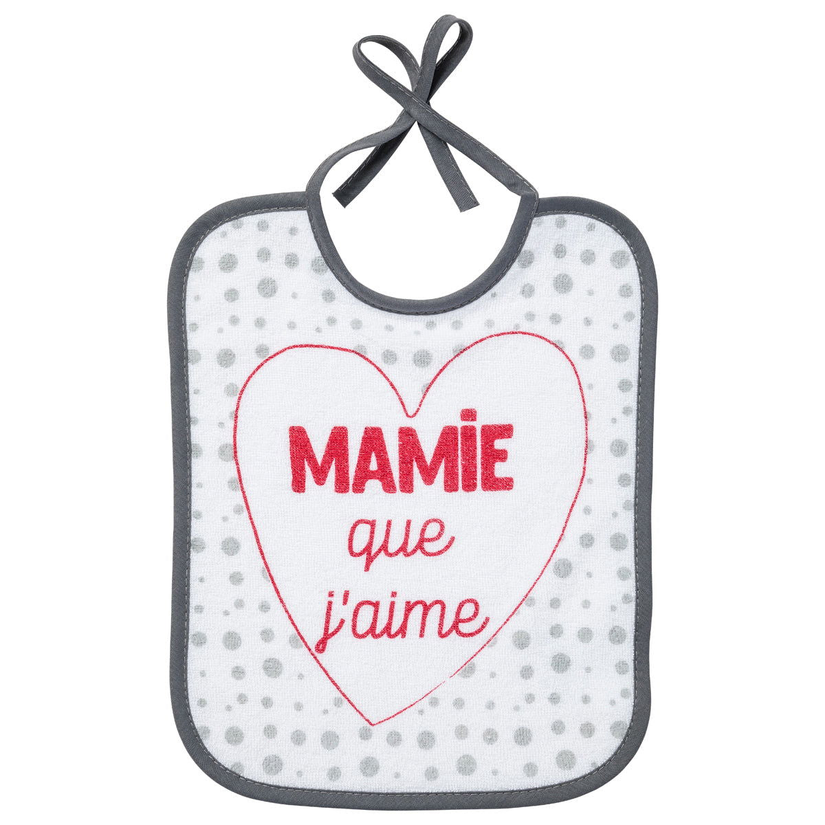 Lot de 5 bavoirs naissance Famille - 