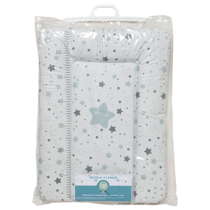 Matelas à langer Confort 50x70 cm - Etoiles grises - 