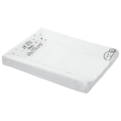 Matelas à langer Etoile filante + housse + serviette amovible - 