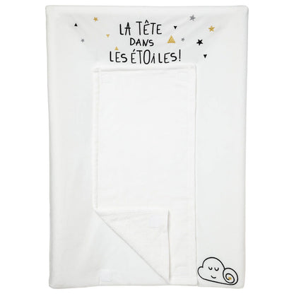 Matelas à langer Etoile filante + housse + serviette amovible - 