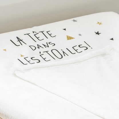 Matelas à langer Etoile filante + housse + serviette amovible - 
