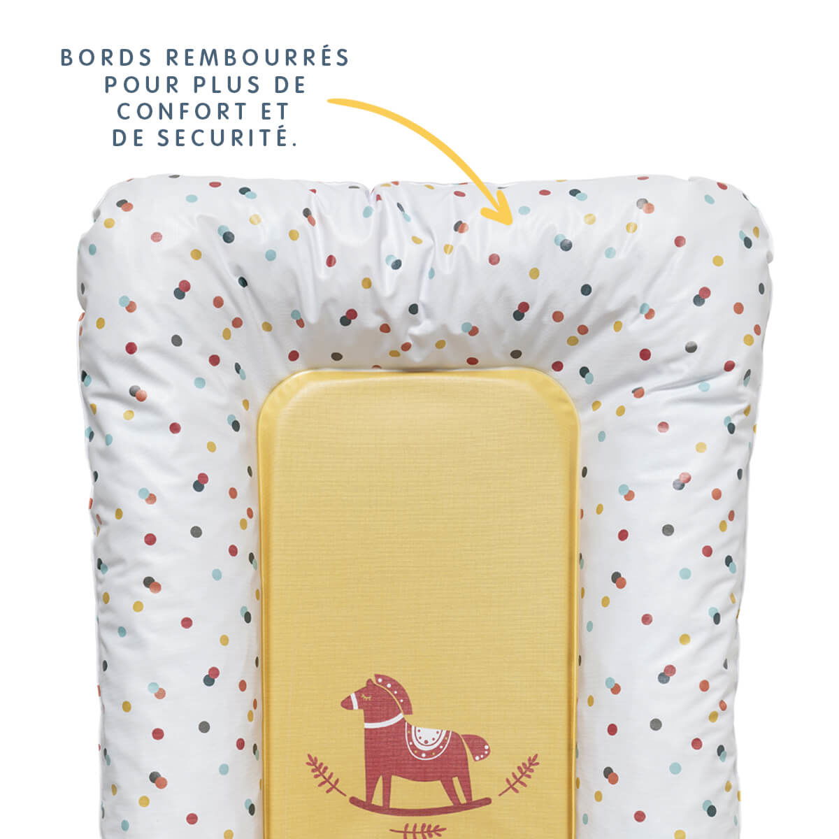 Matelas à langer Flocons 50x70 cm - En Selle - 