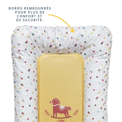 Matelas à langer Flocons 50x70 cm - En Selle - 