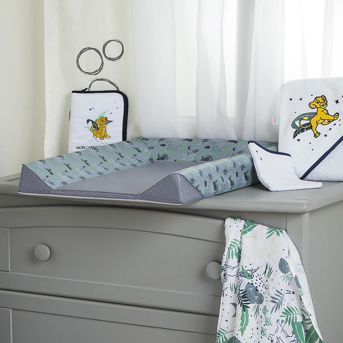 Matelas à langer Luxe 50x70 cm Disney Roi Lion Star - 