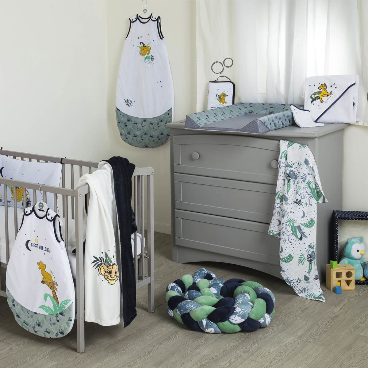 Matelas à langer Luxe 50x70 cm Disney Roi Lion Star - 