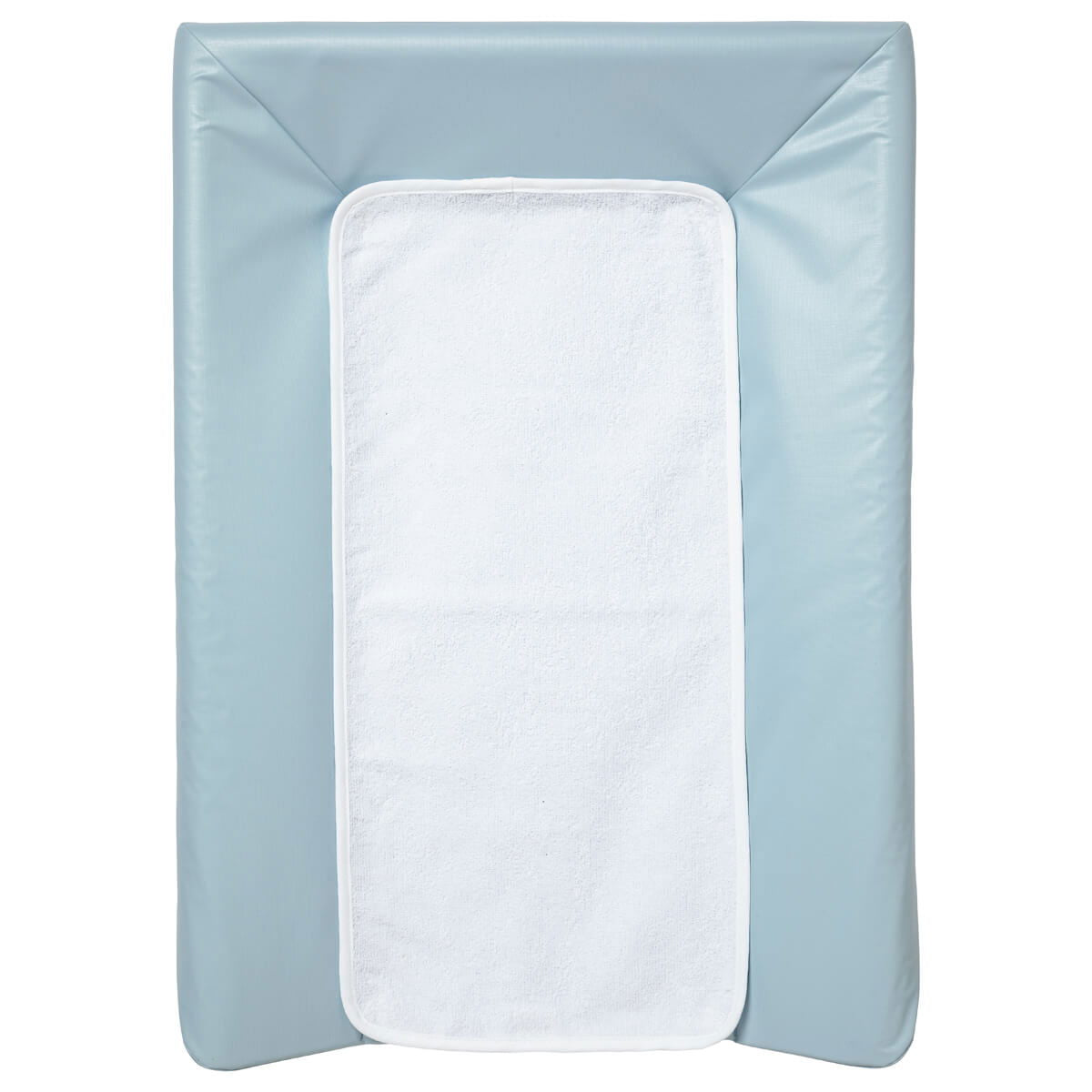 Matelas à langer Luxe + Serviette 50x70 cm - Bleu gris - Babycalin