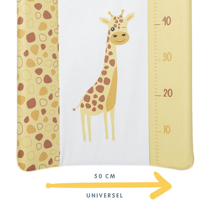 Matelas à langer Premium 50x70 cm - Toise girafe - 