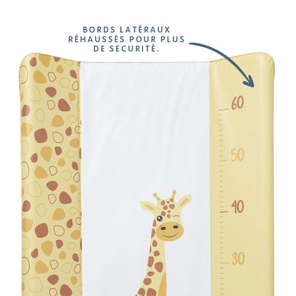 Matelas à langer Premium 50x70 cm - Toise girafe - 