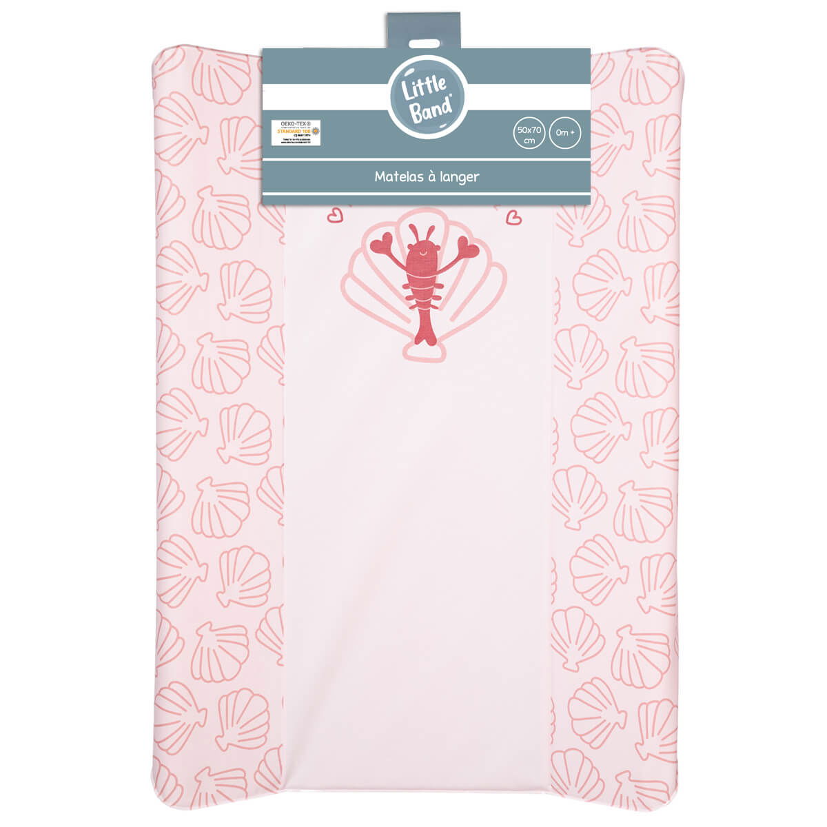 Matelas à langer Standard Premium 50x70 cm - Homard - 
