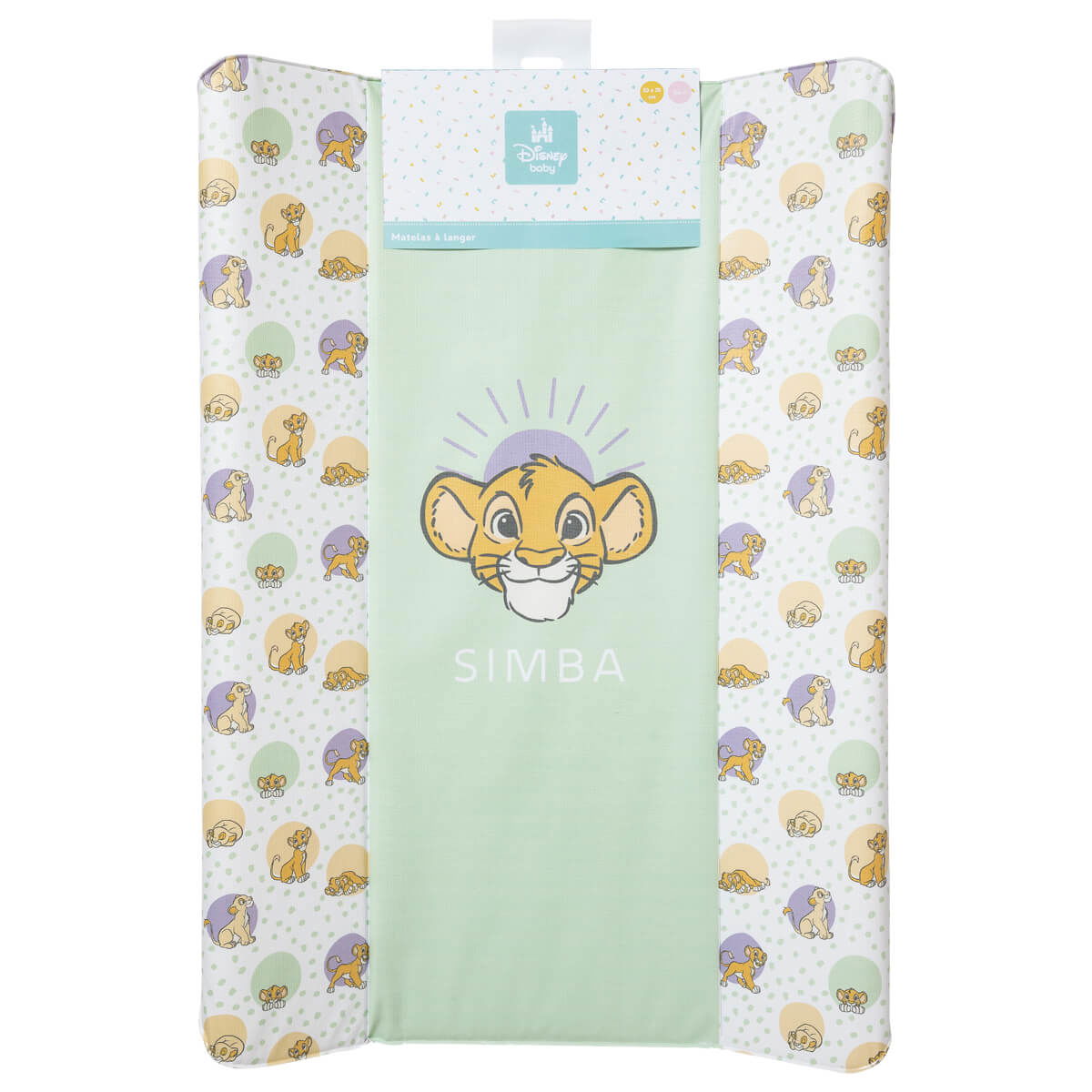 Matelas à langer Standard Premium 50x70 cm - Roi Lion Cosy Time - 