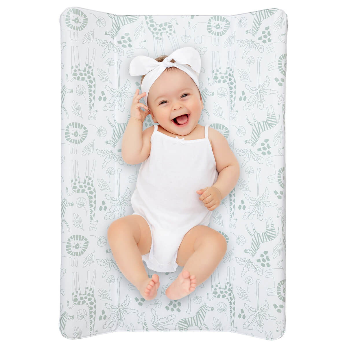 Matelas à langer Standard Premium 50x70 cm - Safari Friends - 
