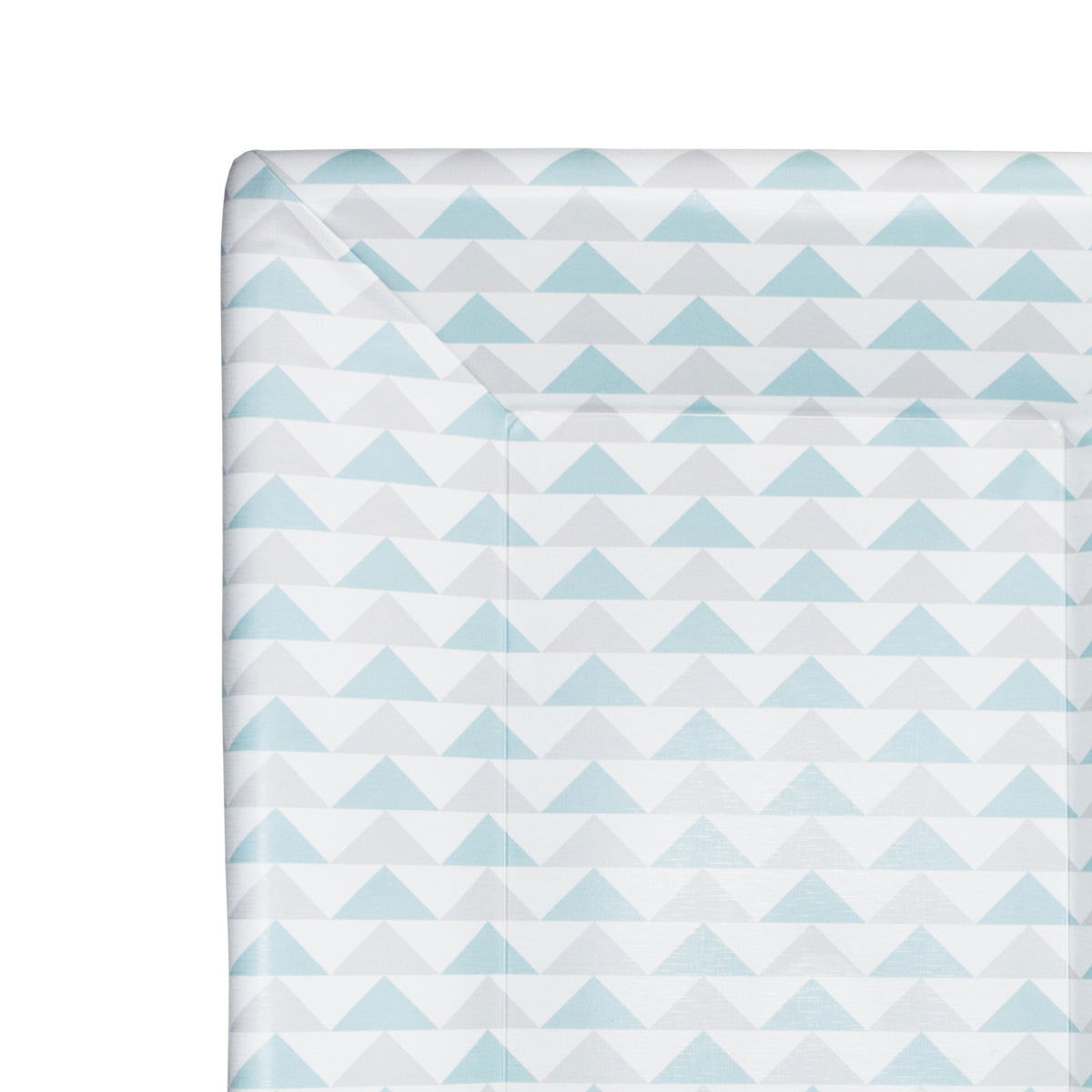 Matelas à langer luxe 50x70 cm Géométrique bleu - 