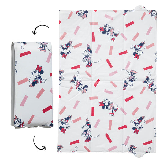 Matelas à langer nomade pliant Minnie Confettis - 40x58 cm - Disney Baby
