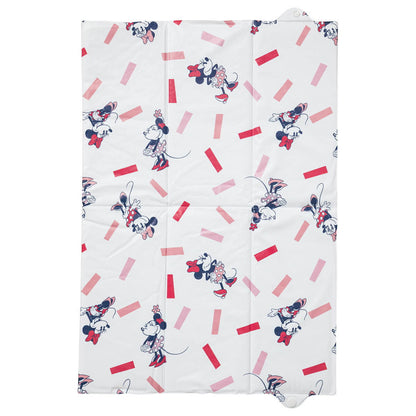 Matelas à langer nomade pliant Minnie Confettis - 40x58 cm - 
