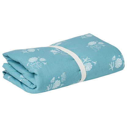 Matelas à langer nomade roulé 70x65 cm - Seaside Romance - 