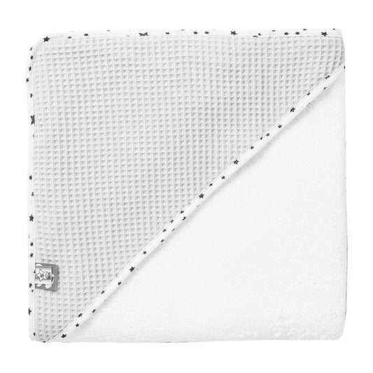 Maxi cape de bain Céleste 100x100 cm Gris - BBC Paris