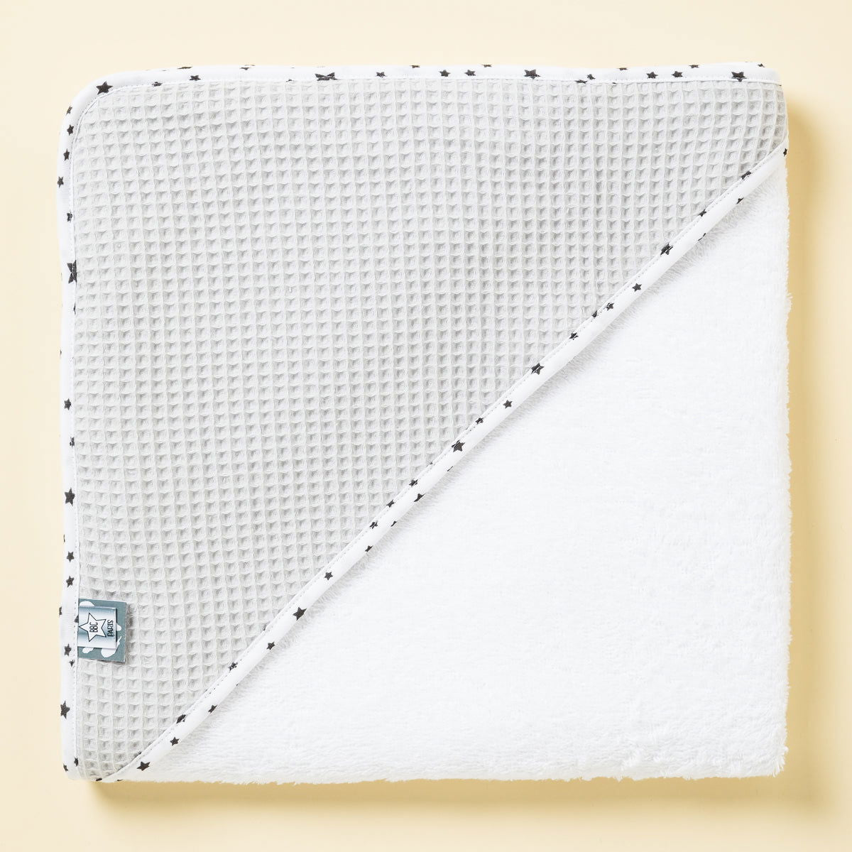 Maxi cape de bain Céleste 100x100 cm Gris - 
