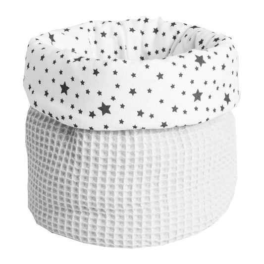 Panier de toilette Céleste 20x18 cm Gris - BBC Paris