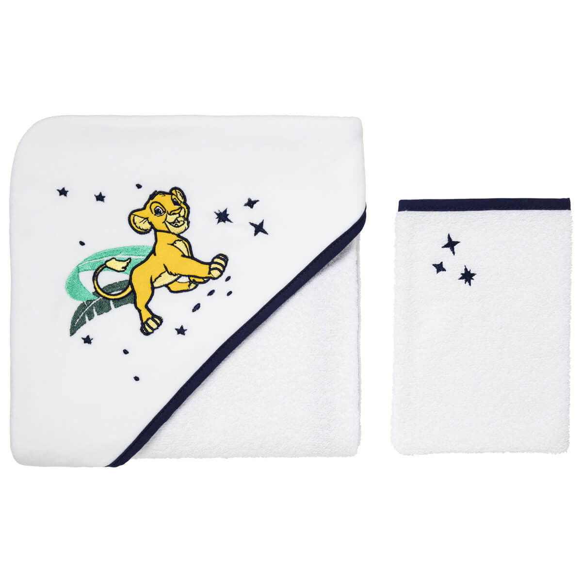 Parure de bain Roi Lion Star - 80x80 cm - BB Malin