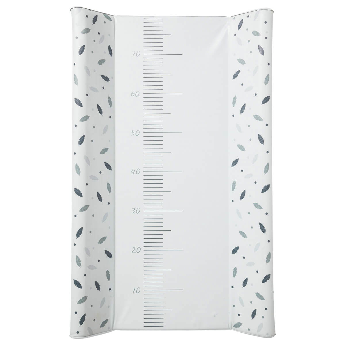 Plan à langer à poser 50x70 cm - Plumes grises - Babycalin