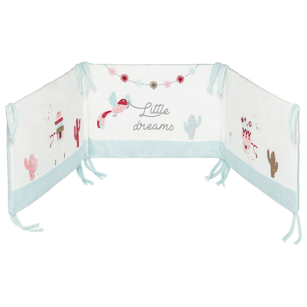 Tour de lit adaptable Little Lama 40x180 cm - BB Malin