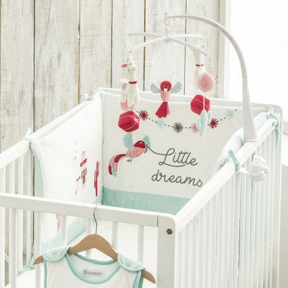 Tour de lit adaptable Little Lama 40x180 cm - BB Malin