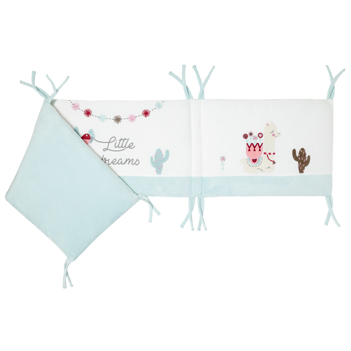 Tour de lit adaptable Little Lama 40x180 cm - BB Malin