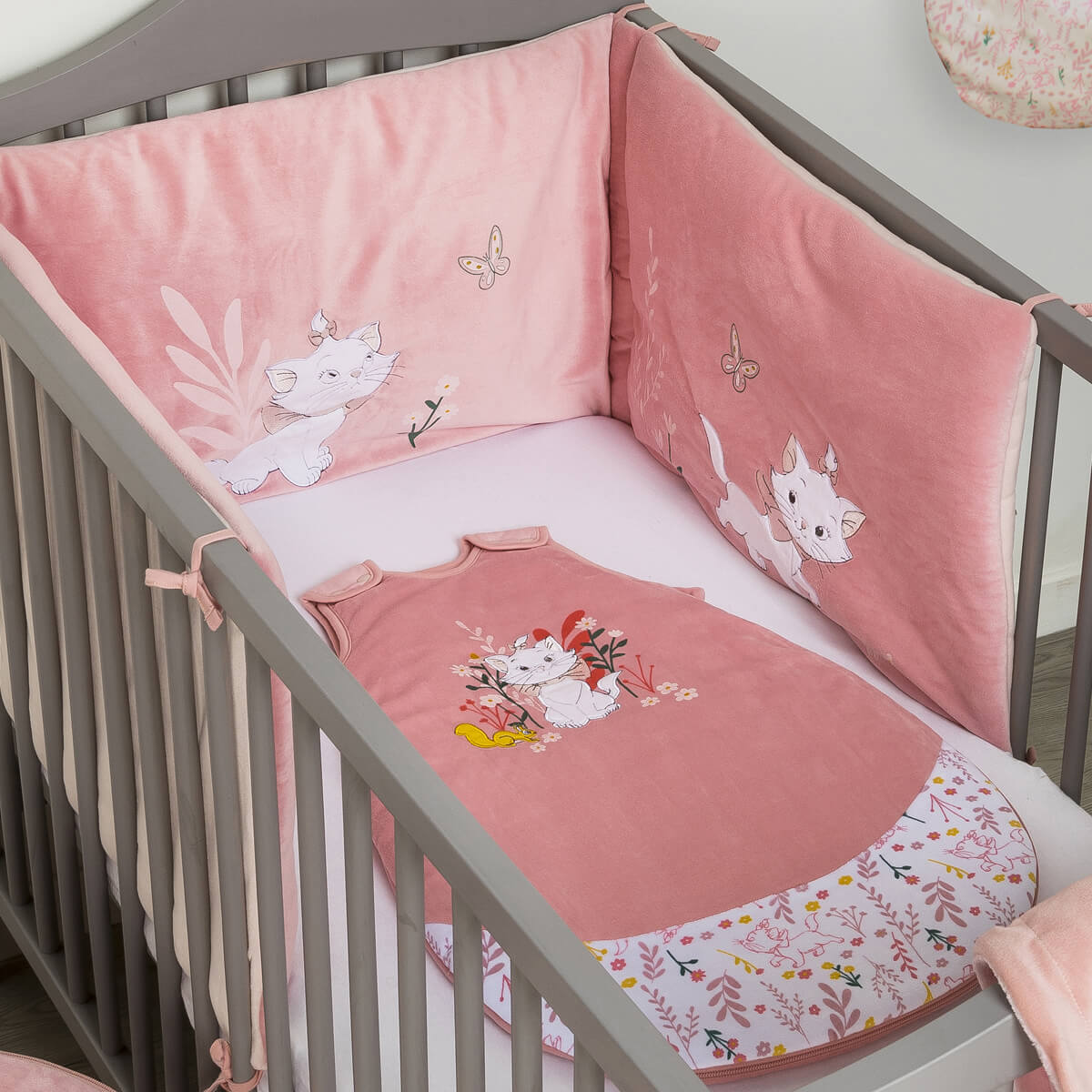 Tour de lit adaptable Marie Sweet - 40x180 cm - BB Malin