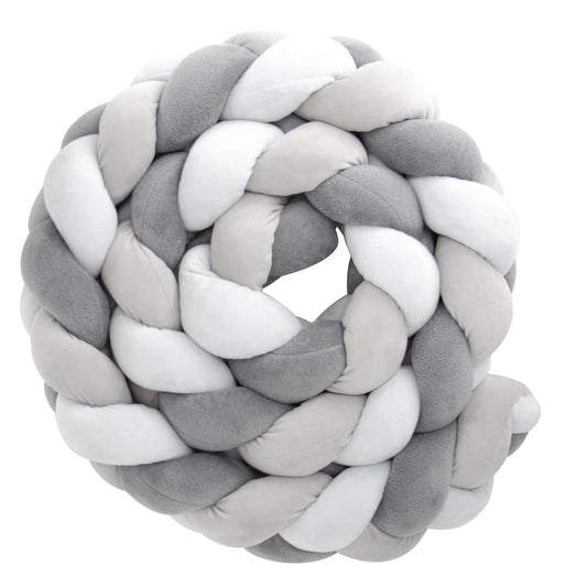 Tresse de décoration 200 cm - Camaïeu de gris - Babycalin