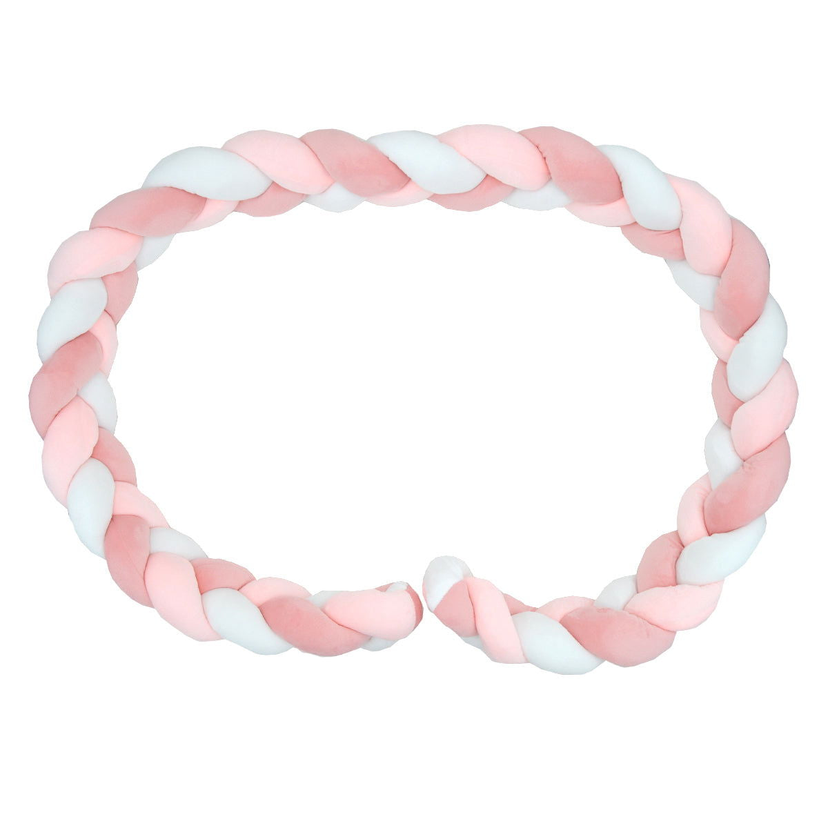 Tresse de décoration 200 cm - Rose - 