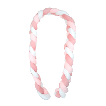 Tresse de décoration 200 cm - Rose - 