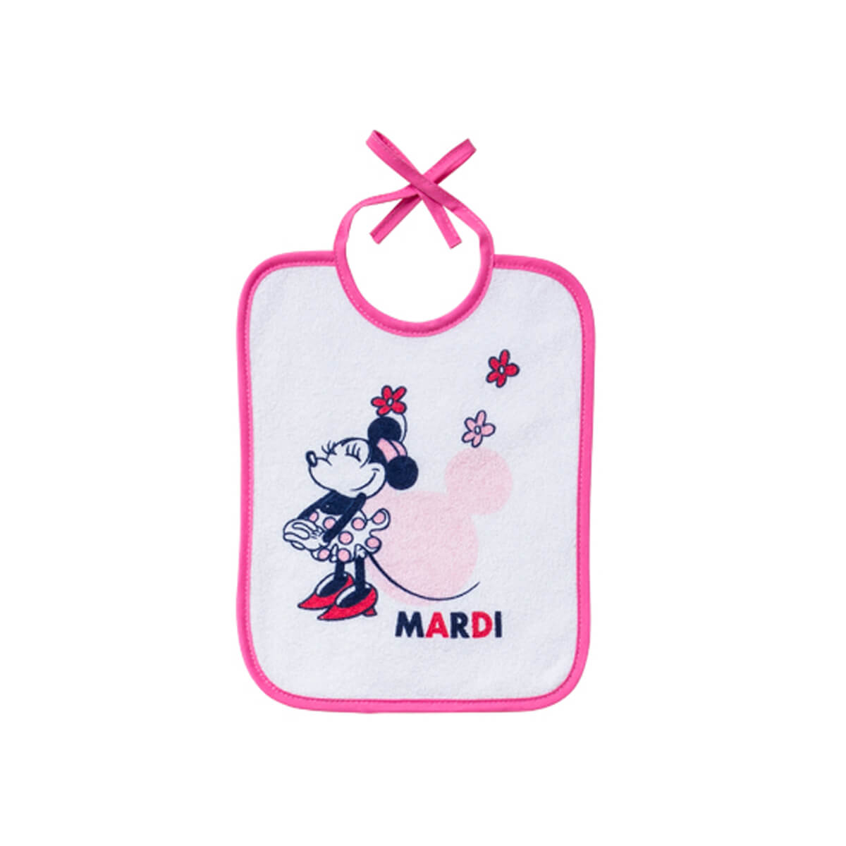 Lot de 7 bavoirs journaliers naissance Minnie Confettis Disney Baby - BB Malin